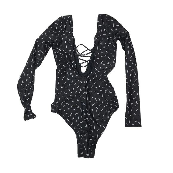 Volcom Geo thang one piece swimsuit sz XS - Picture 7 of 8